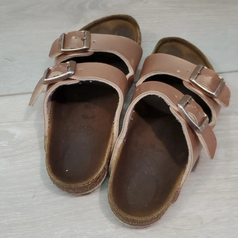 Birkenstock Kids Girls Arizona Rose Sandals Slides shoes sz 30/C12